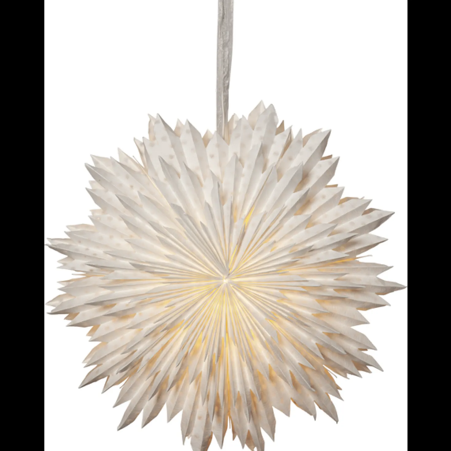 Pappersstjärna Star Trading Cloud, vit, 60 cm diameter
