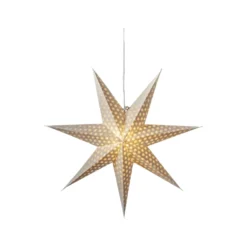 Pappersstjärna Star Trading Cloud, vit, 60 cm diameter