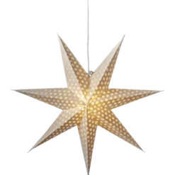 Pappersstjärna Star Trading Cloud, vit, 60 cm diameter