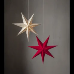 Pappersstjärna Star Trading Cloud, vit, 60 cm diameter