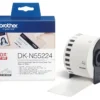 Papperstejp Brother DK-N55224 utan lim, 54 mm x 30,48 m