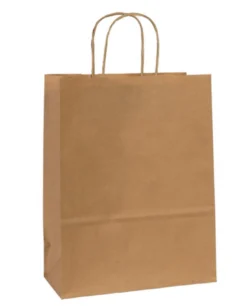 Pappkasse Sober Brun med handtag, 240x110x310mm, 150 st