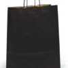 Pappkasse Sober Svart, 320x140x420mm, tvinnade handtag, 150 st