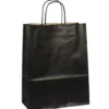 Pappkasse Sober Svart, 190x210x80mm, tvinnade handtag, 250 st