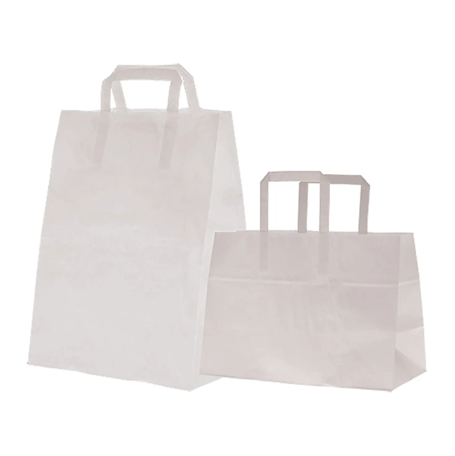 Pappkasse vit kraftpapper 350x170x245 mm, 17L, 250 st