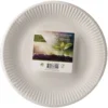 Papptallrik Papstar Ekonomi Flat, vit, 23 cm, 50 st