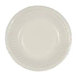 Papptallrik Papstar Ekonomi Flat, vit, 23 cm, 50 st