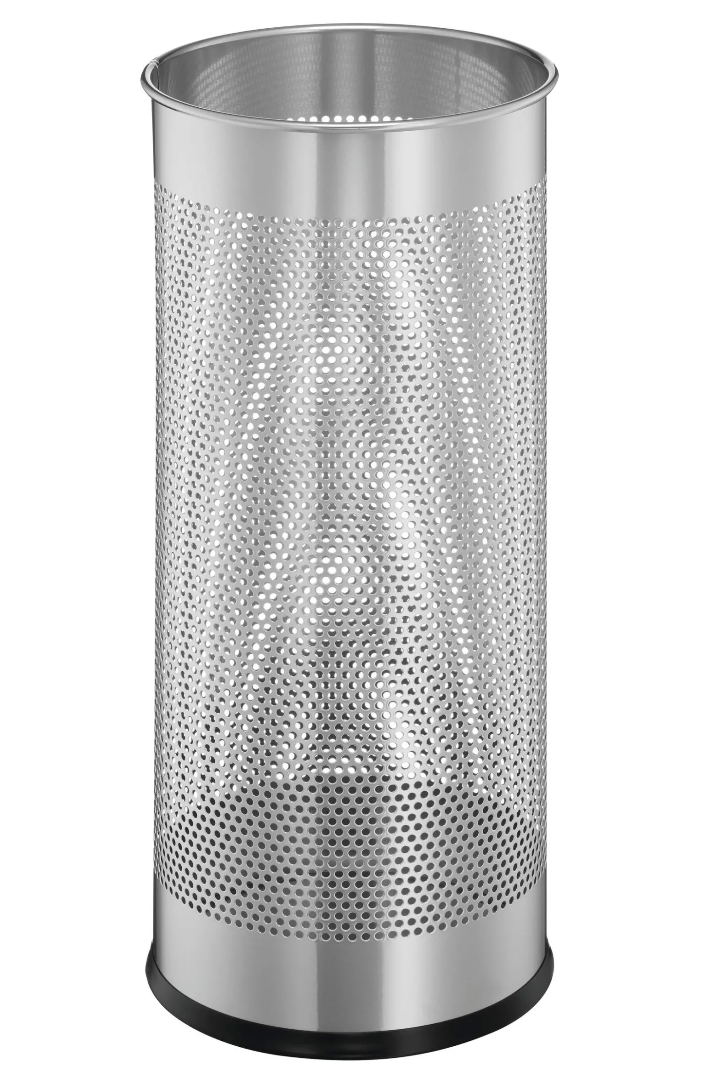 Paraplyställ Durable Silver, perforerad metall, rund