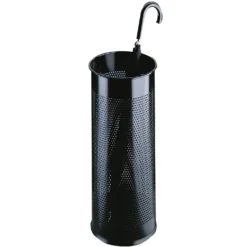 Paraplyställ Durable Svart, perforerad metall, 28,5 liter