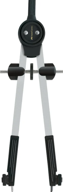 Passare Faber-Castell med spindelmekanism, 15 cm, inkl. fodral
