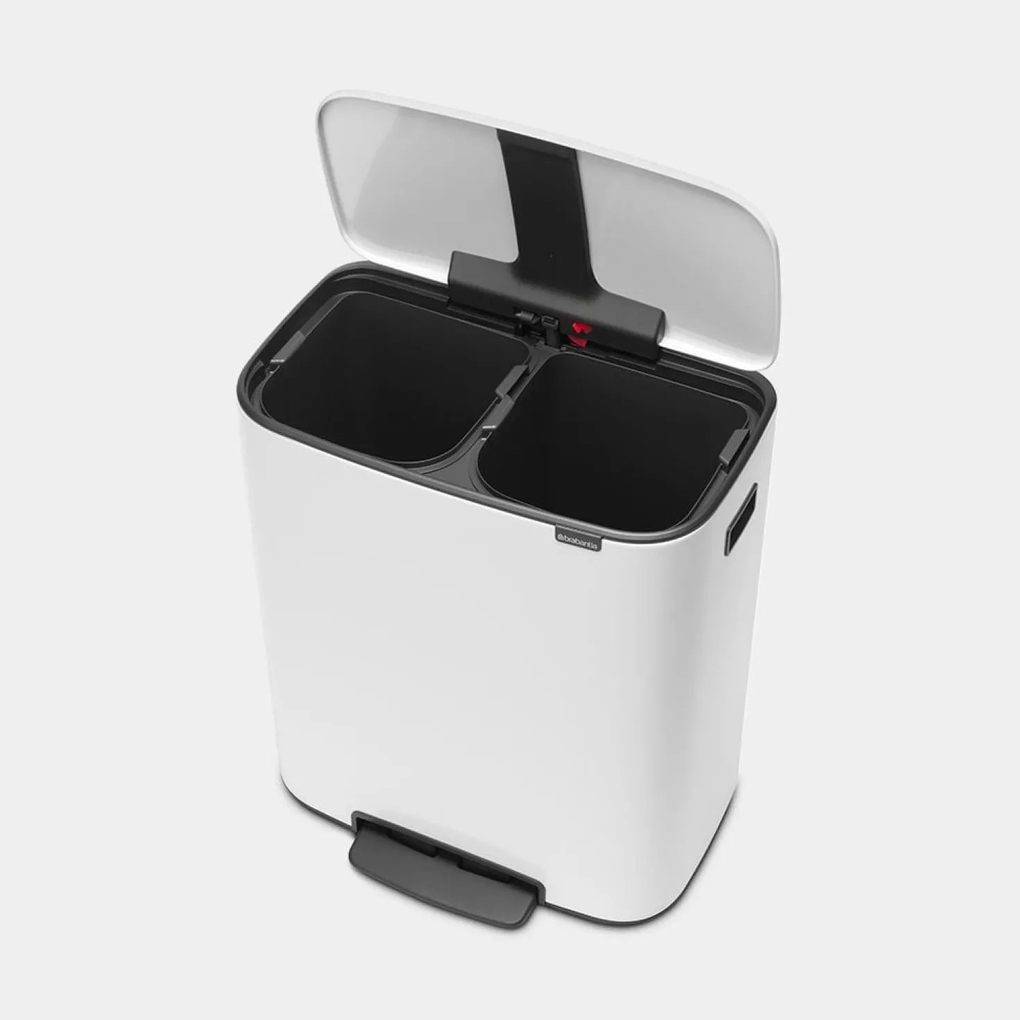 Pedalhink Brabantia BO, 2 x 30 liter, vit