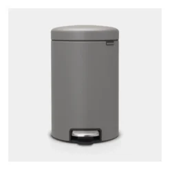 Pedalhink Brabantia NewIcon, 12 liter, grå, mjukstängande