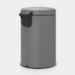 Pedalhink Brabantia NewIcon, 12 liter, grå, mjukstängande