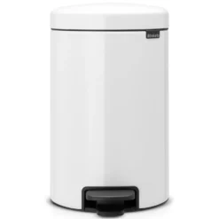 Pedalhink Brabantia NewIcon, vit, 12 liter