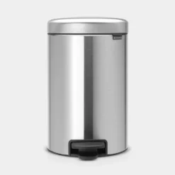 Pedalhink Brabantia NewIcon, mattborstat stål, 12L