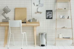 Pedalhink Brabantia NewIcon, blankt stål, 12L