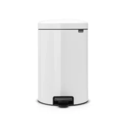 Pedalhink Brabantia NewIcon, 20L, vit, tyststängande