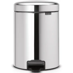 Pedalhink Brabantia NewIcon Brilliant Steel, 5L