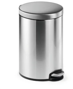 Pedalhink Durable Rostfritt Stål, 12 liter, löstagbar innerhink