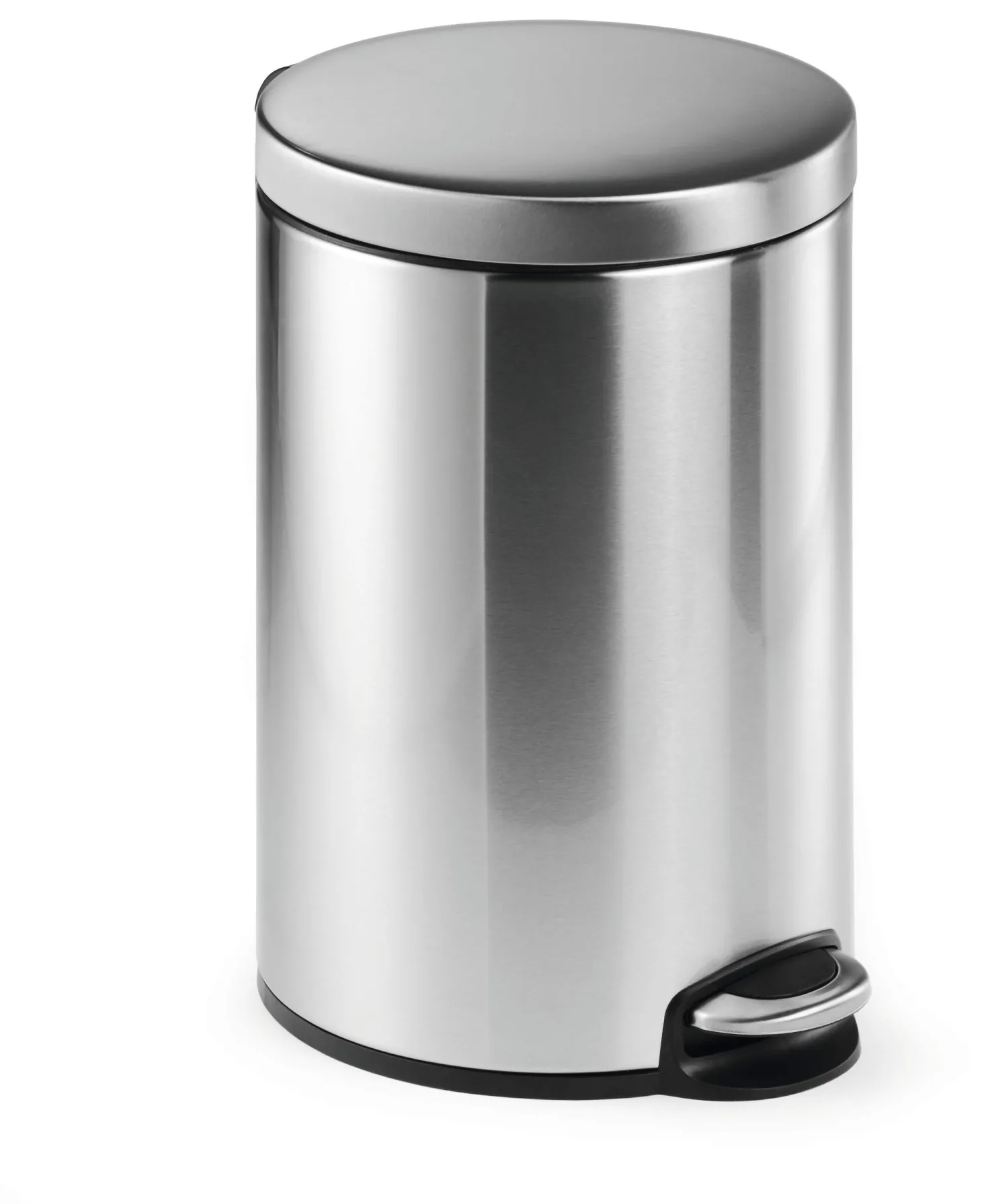 Pedalhink Durable Rostfritt Stål, 12 liter, löstagbar innerhink