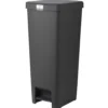 Pedaltunna Brabantia StepUp, 40 liter, svart, mjukstängande