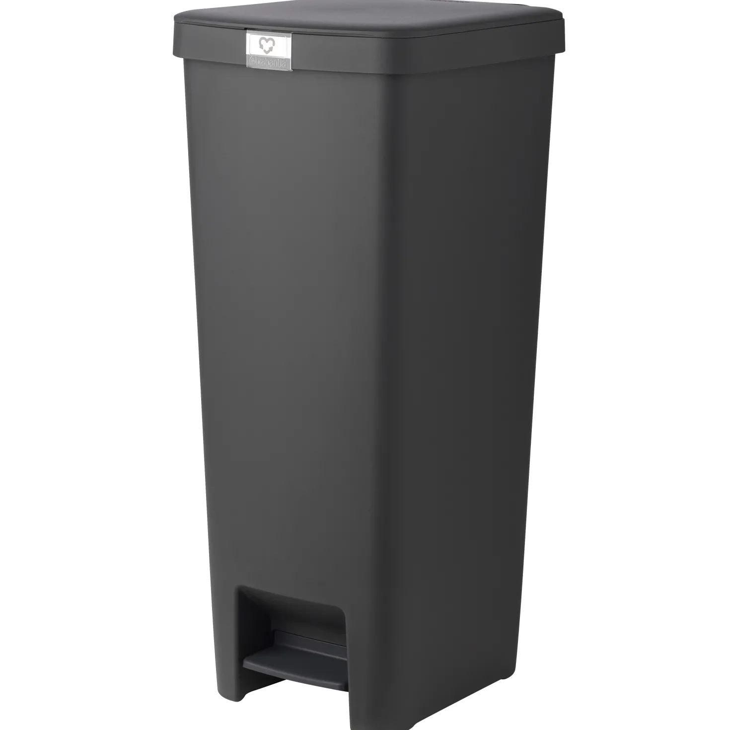 Pedaltunna Brabantia StepUp, 40 liter, svart, mjukstängande