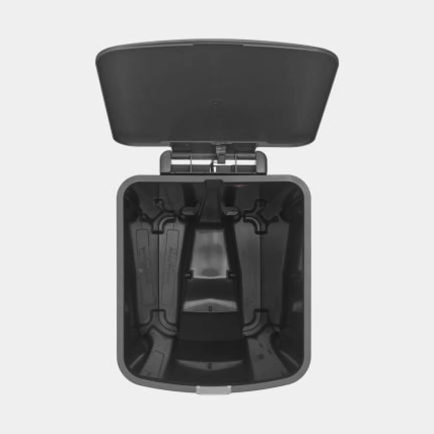 Pedaltunna Brabantia StepUp, 40 liter, svart, mjukstängande