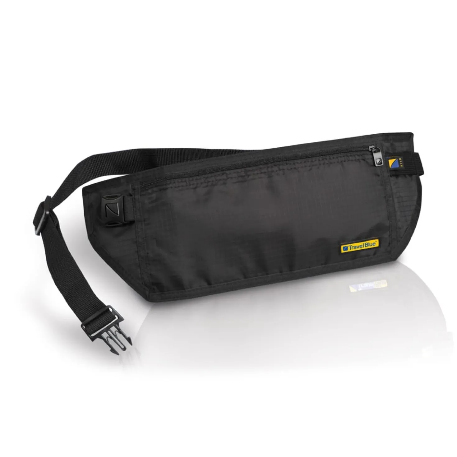 Pengabälte Travelblue RFID-skyddat, svart och beige