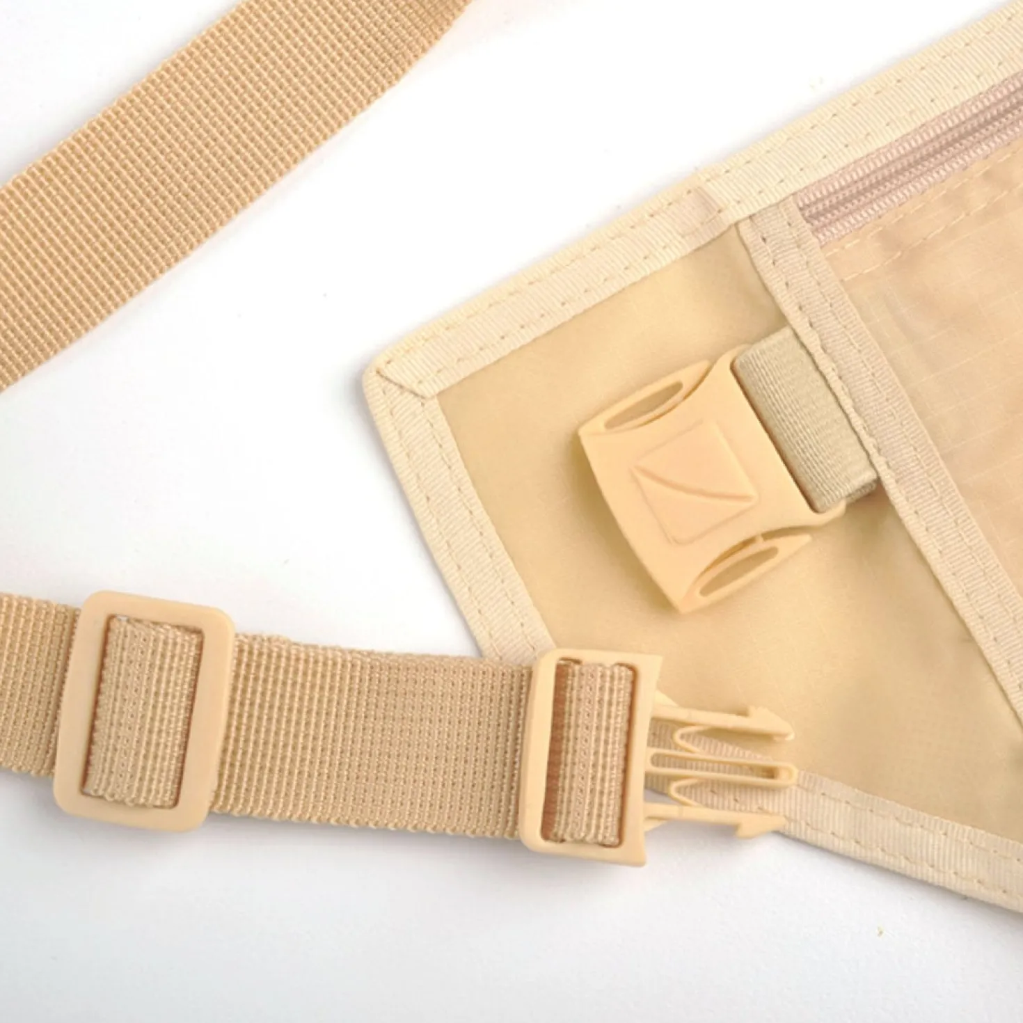 Pengabälte Travelblue RFID-skyddat, svart och beige