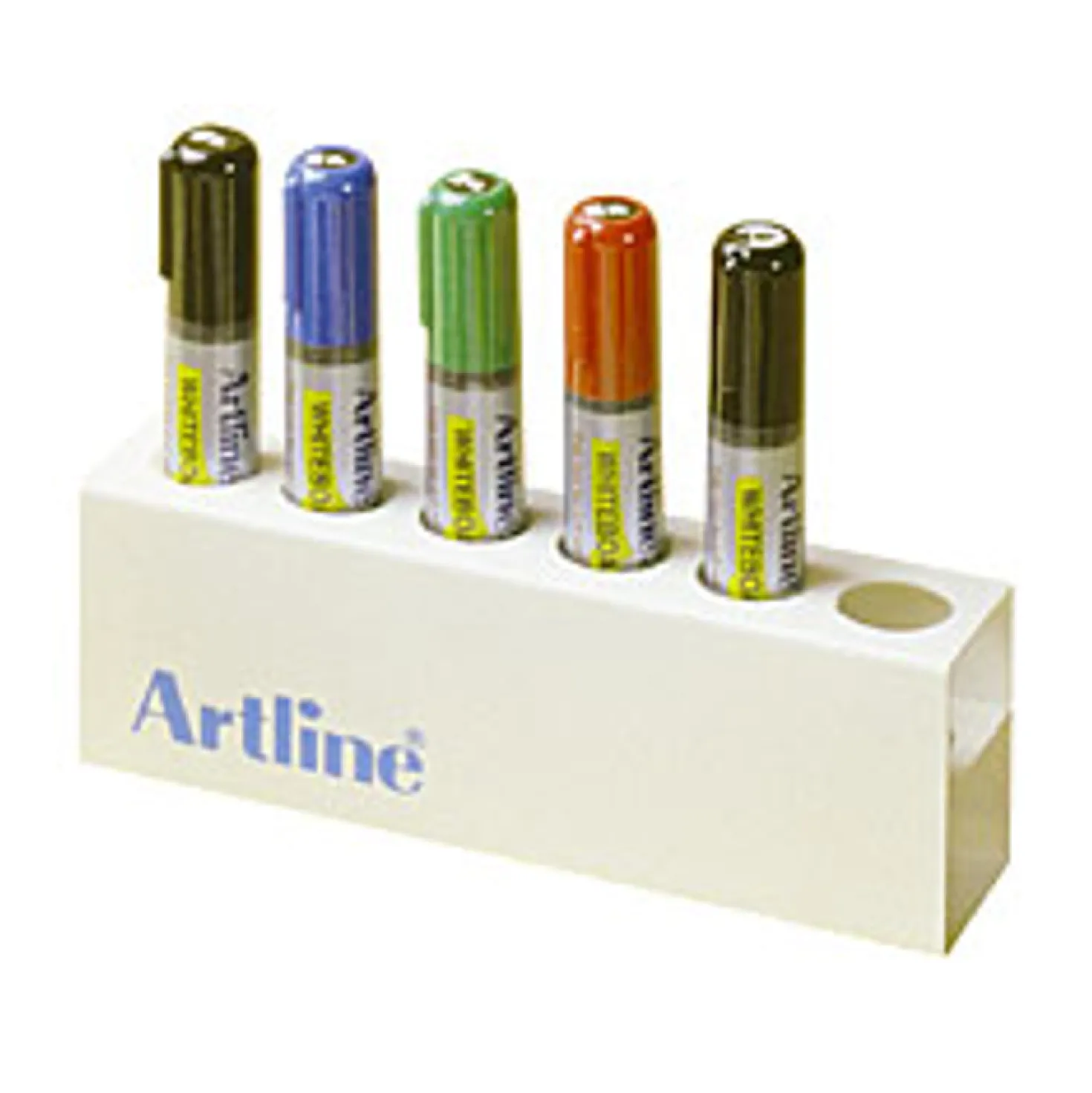 Pennhållare Artline WB Magnetisk, 6 pennor, vit