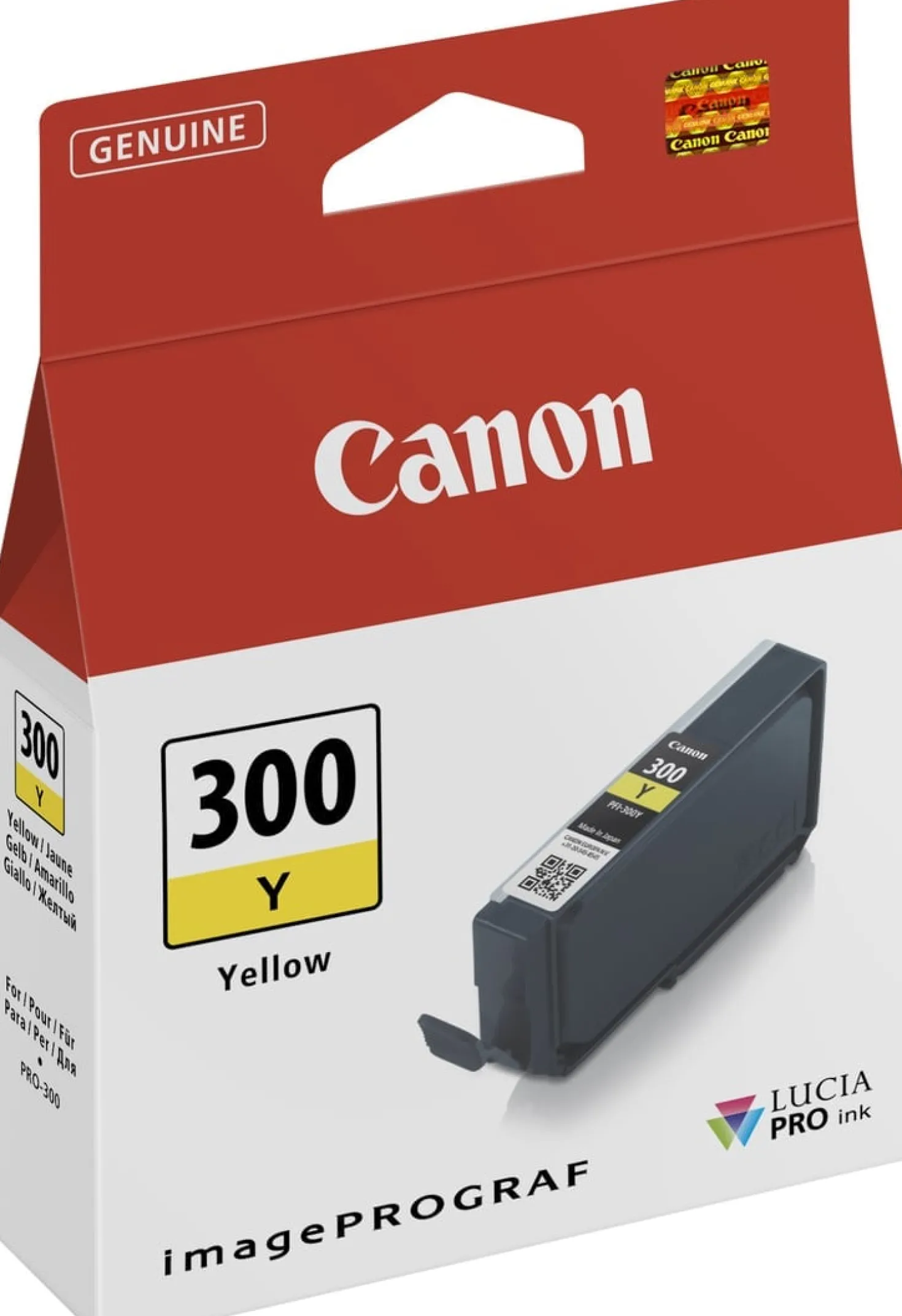 PFI-300 Y PRO series Yellow patron
