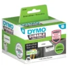 Plastetikett Dymo LW Durable, 57x32 mm, 800 st/rulle