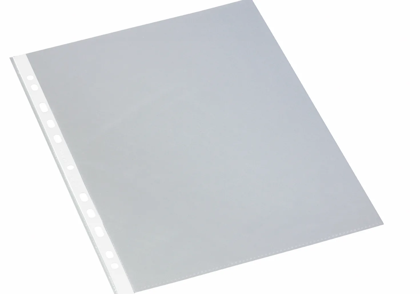 Plastficka Bantex CS A4 präglad, 0,06 mm, 100 st