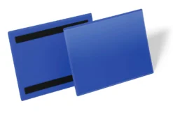 Plastficka Durable A5 liggande, magnetisk, 2 magnetremsor