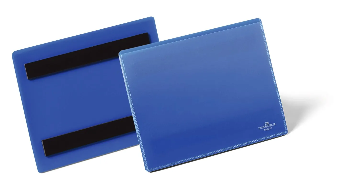 Plastficka Durable A6L Magnetisk, liggande format
