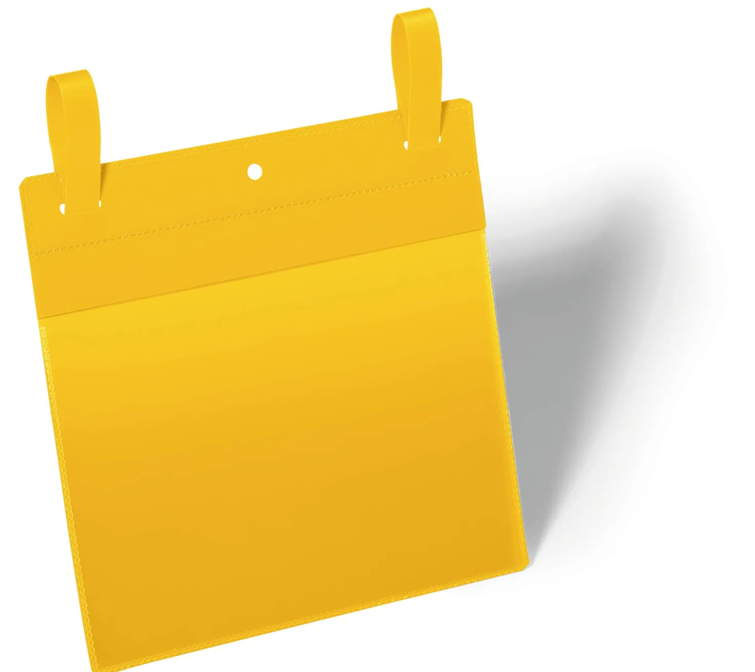 Plastficka Durable A5L med fästband för nätgaller