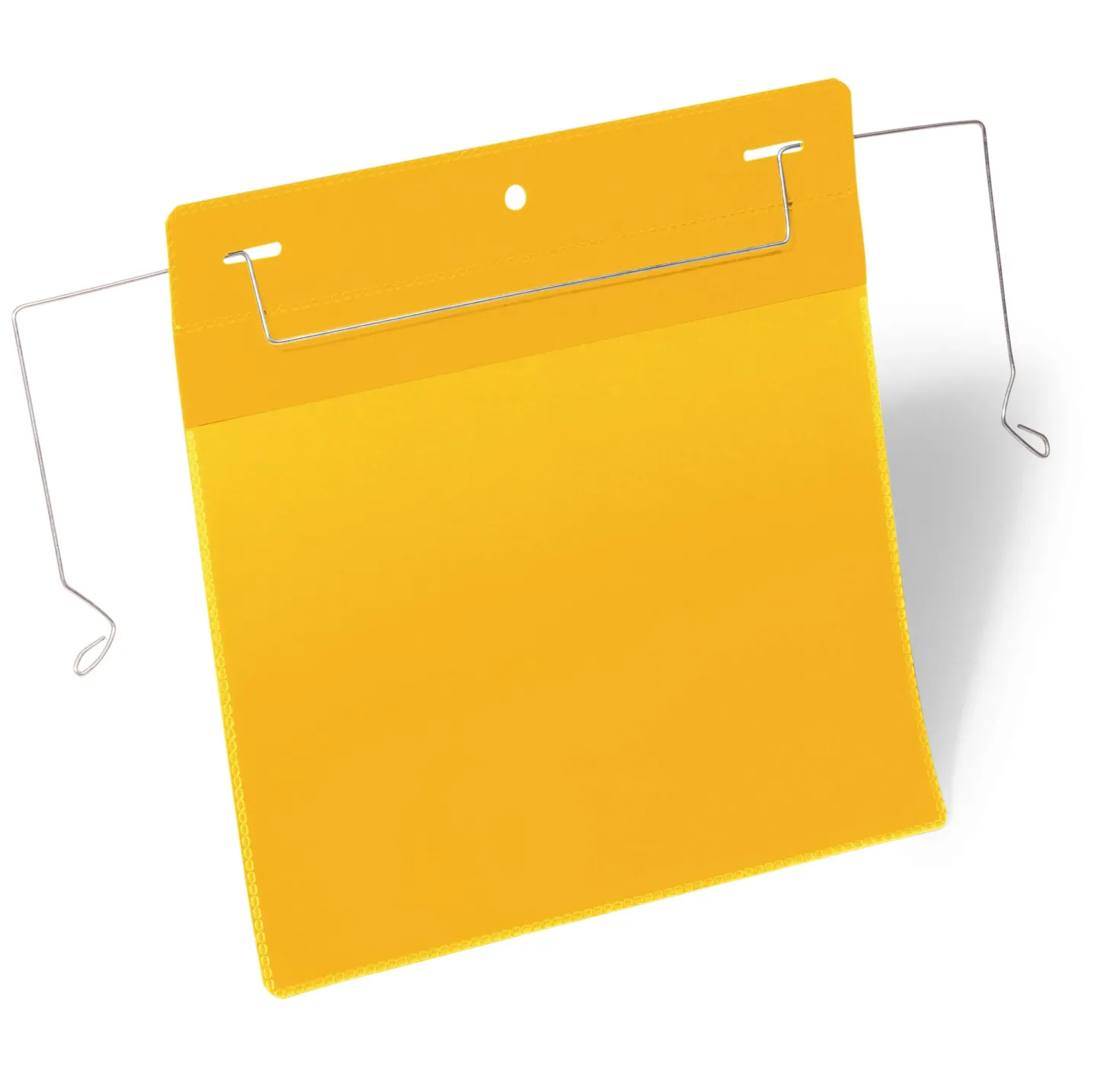 Plastficka Durable A5L med trådbygel, skyddande lock