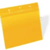 Plastficka Durable A4L med trådbygel, liggande, transparent