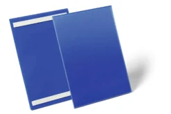 Plastficka Durable A4S Självhäftande, transparent