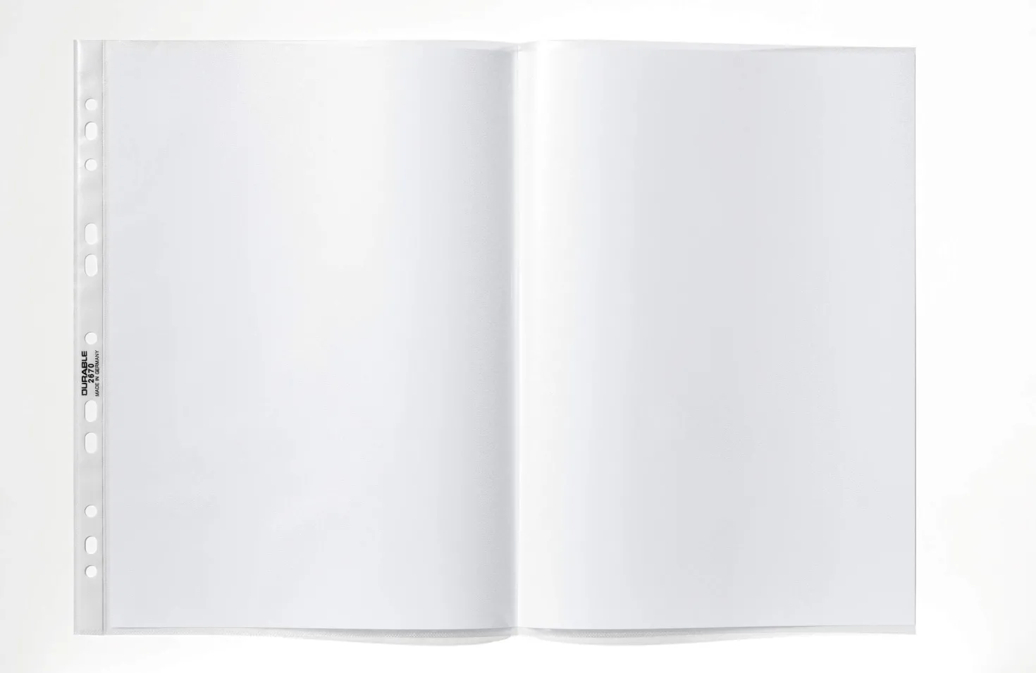 Plastficka Durable BUSINESS A3, universalhålad, 50 st/ask