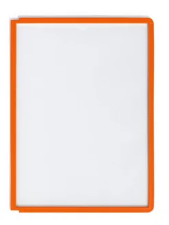 Plastficka Durable SHERPA PANEL A4, färgad ram