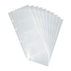 Plastficka visitkort Durable 2383, 80 kort, 10 st