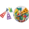 Plastgem Actual Blandade storlekar, 25/35/60mm, 15 färger, 300 st