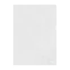 Plastmapp Esselte Premium A4 Transparent, reflexfri, 100 st