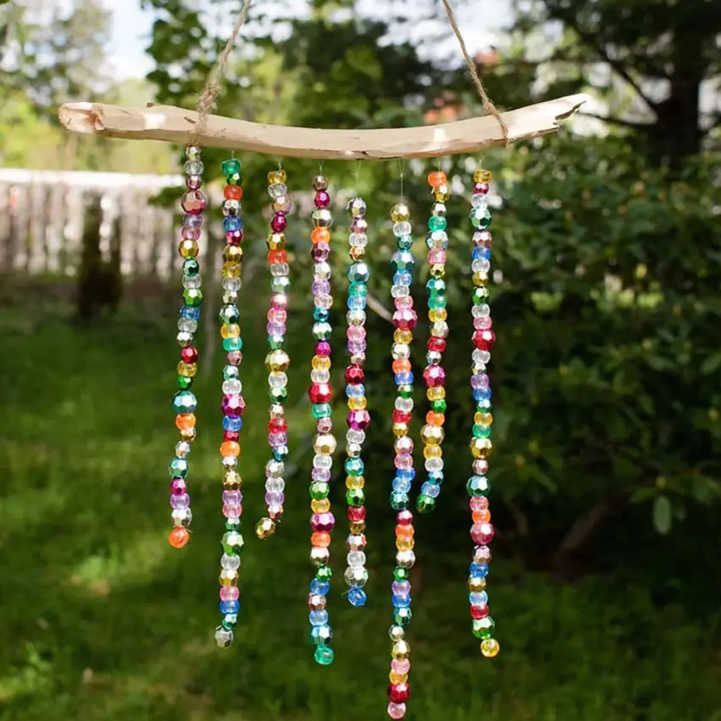 Plastpärlor Playbox Kristallformade, blandade färger
