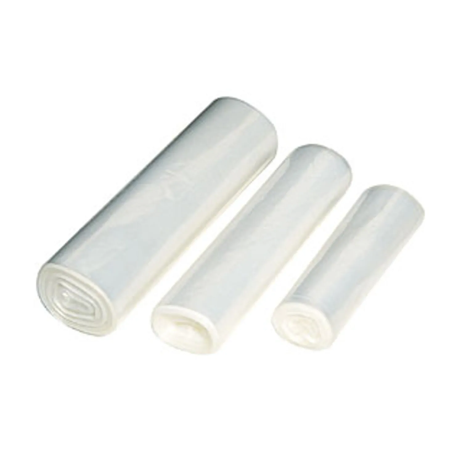 Plastpåsar LLD-polyeten Transparent, 25L, 0,035mm per rulle