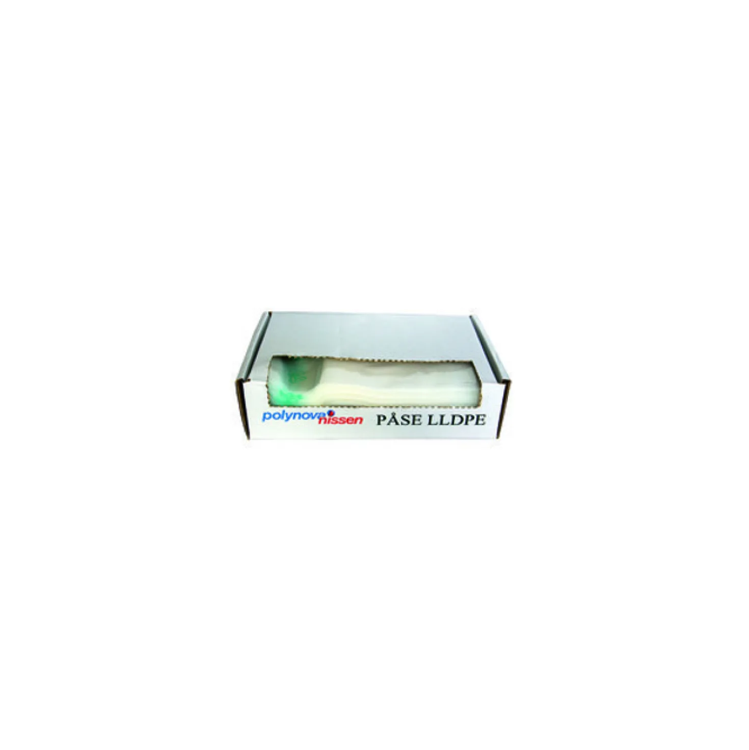 Plastpåse Polynova Standardpåse LLD Transparent, 400x600mm, 1000 st