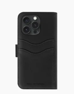 Plånboksfodral IDEAL OF SWEDEN Magnet Wallet+, iPhone 16 Pro Max, svart
