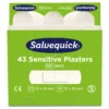 Plåster Salvequick Sensitive 6943 Refill, allergitestad, 6x43 st