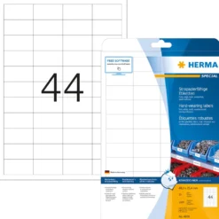Polyesteretikett Herma Special 4690, matt, 48,3x25,4mm, 1100 st